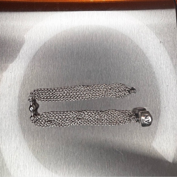 Authentic PANDORA bracelet with a FREE Earrings! - Picture 2 of 3